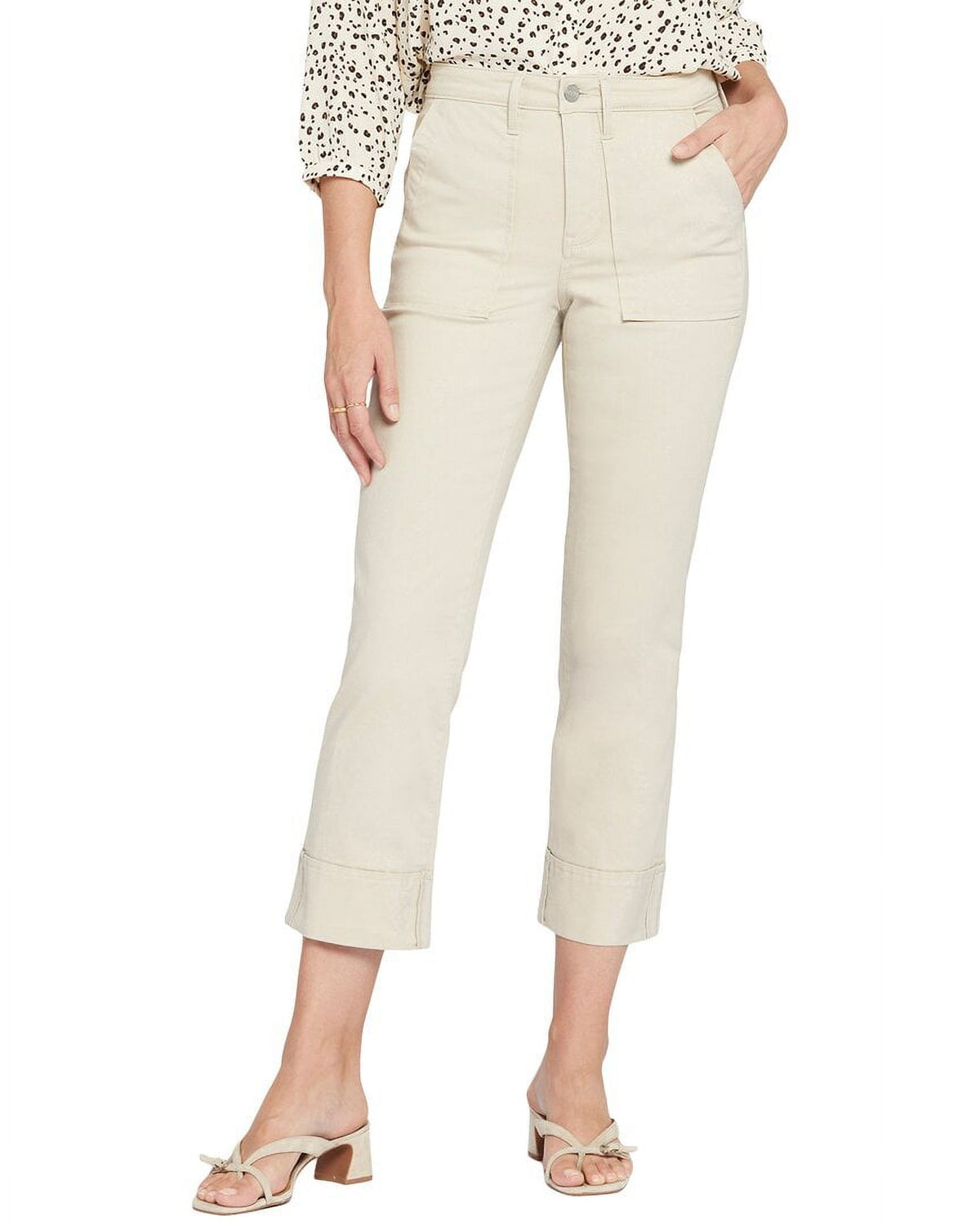 Petites Relaxed Utility Straight Leg Jean P420