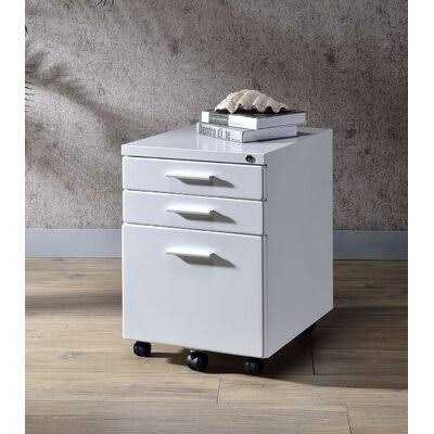 White File Cabinet Y76011