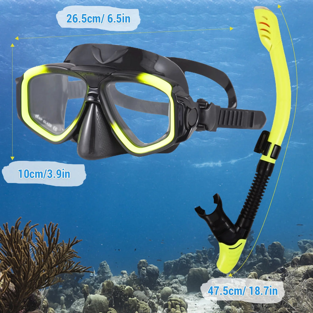 Snorkel Set with Dry Snorkel Tube J214809
