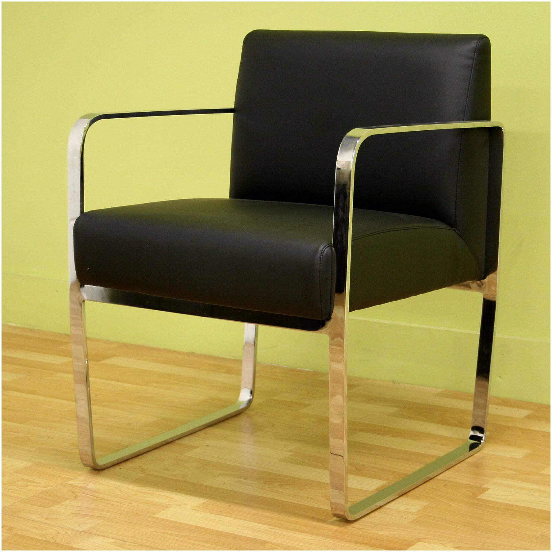 Black Leather Chair J866597