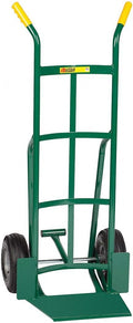 Hand Truck, 800 lb. Load Capacity, Dual Handle, 16 Noseplate Width, 13-1/2 Noseplate Depth E4019