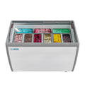 13 cu. ft. Gelato Dipping Cabinet Display Freezer with Sliding Glass Door F46405