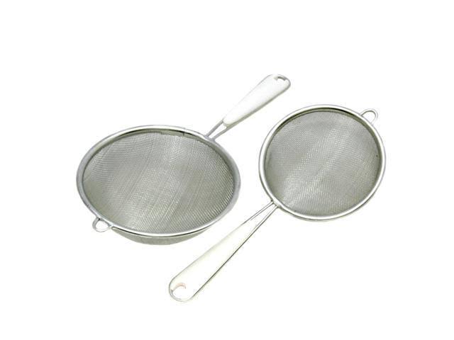 2-Pack Stainless Steel Mesh Strainer D789