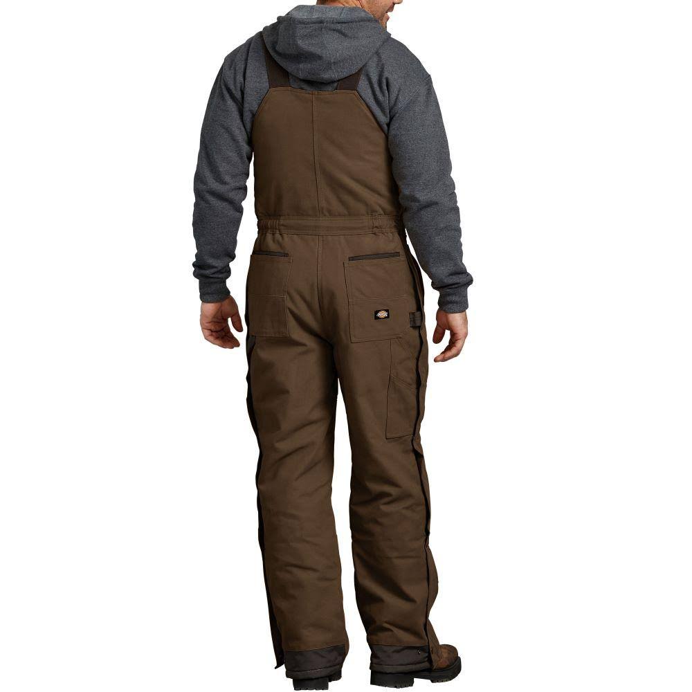 Timber Brown Insulated Sanded Duck Bibs E720687