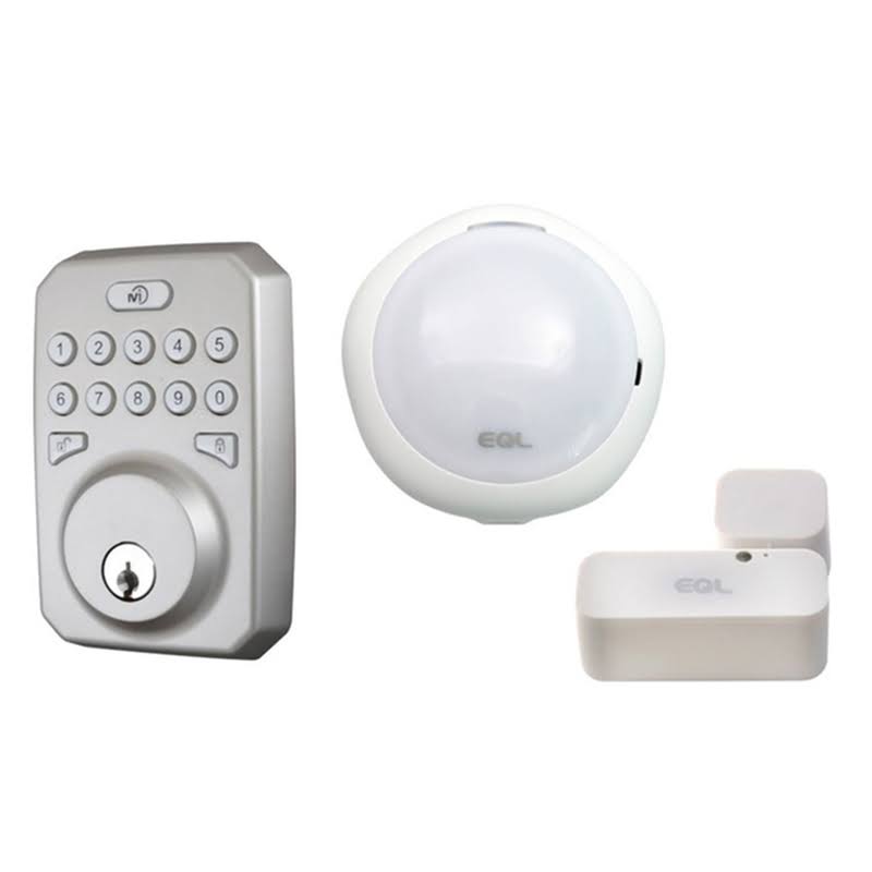 Satin Nickel Smart Lock and Deadbolt N6294