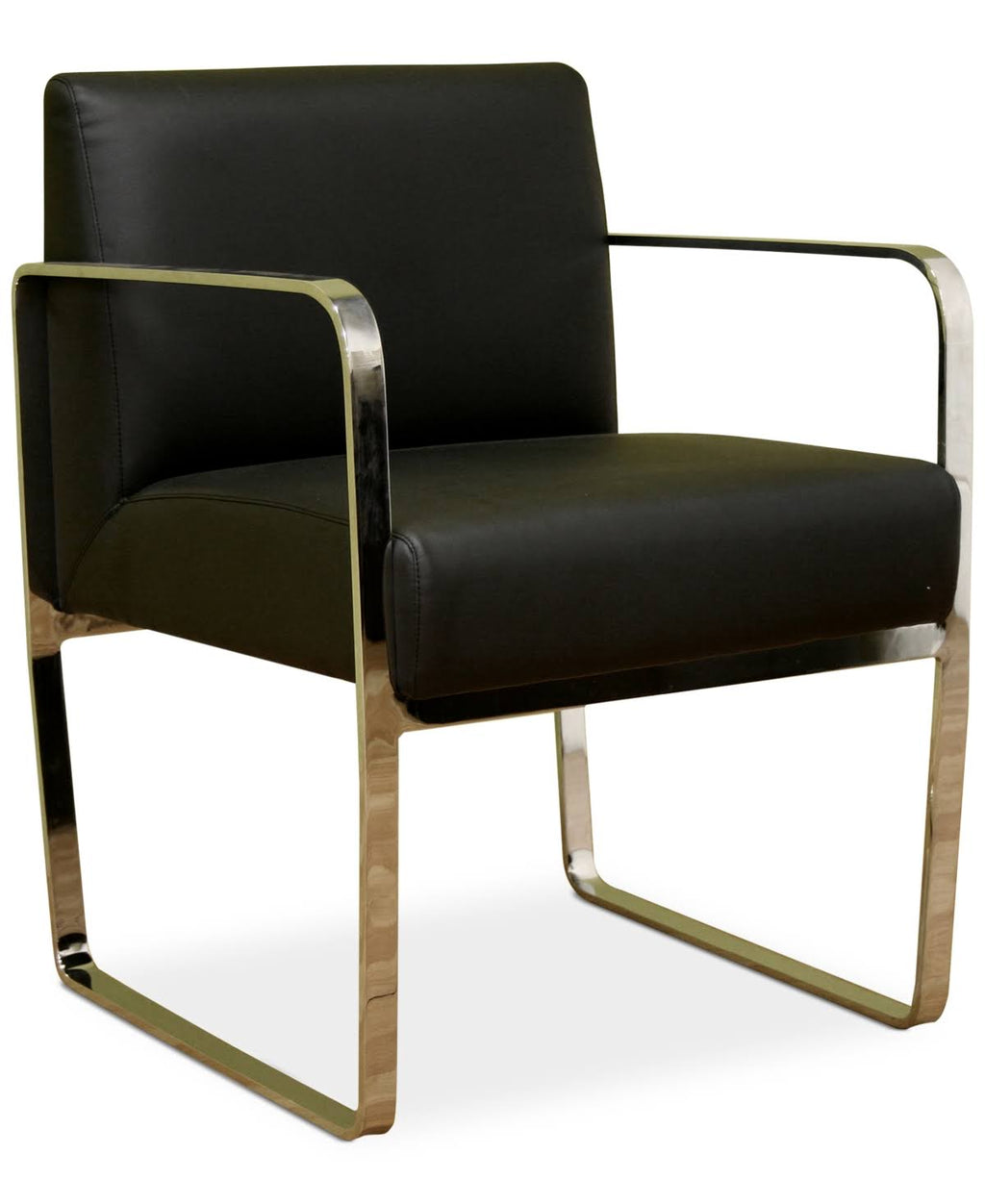 Black Leather Chair J866597