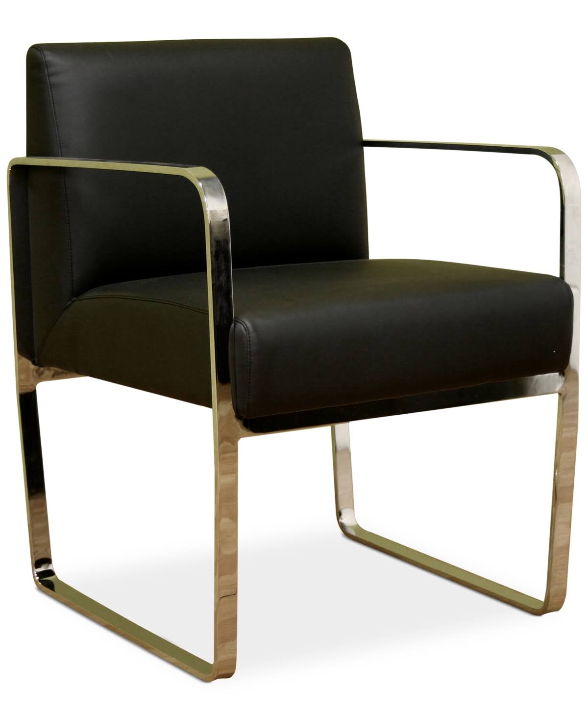 Black Leather Chair J866597