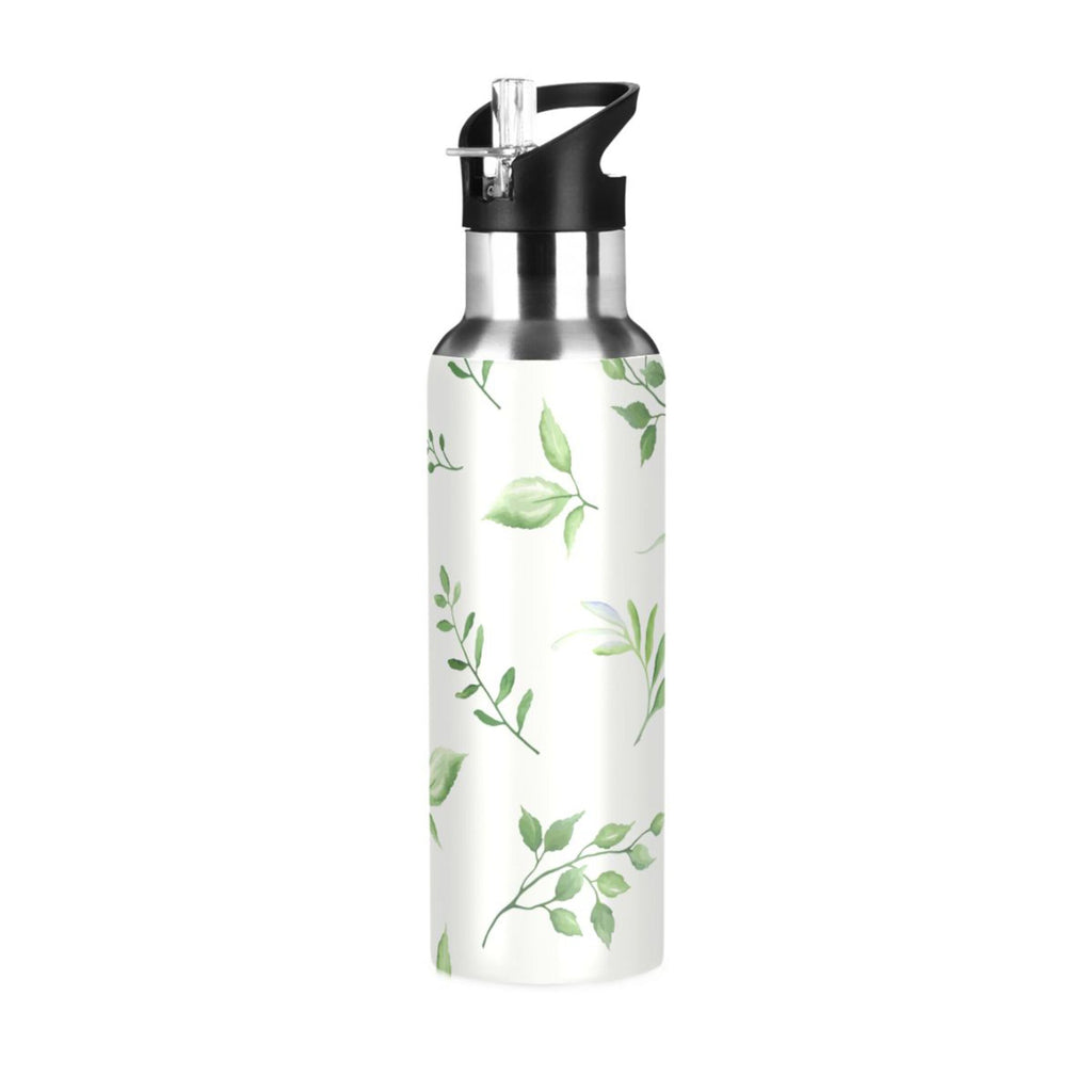 20 OZ Vacuum Insulated Stainless Steel Water Bottle with Straw Lid F86650