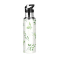 20 OZ Vacuum Insulated Stainless Steel Water Bottle with Straw Lid F86650