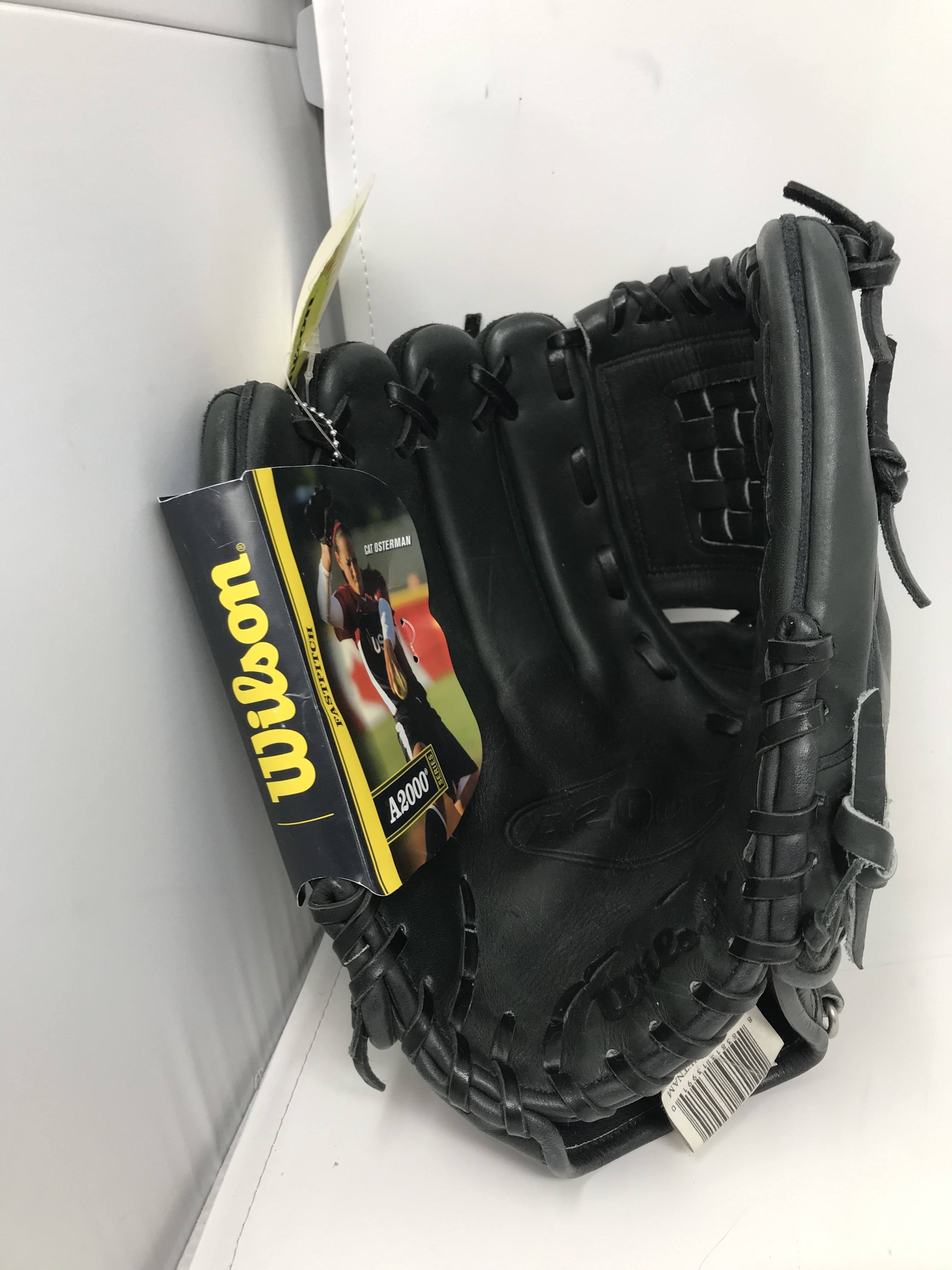 Black 12x22 Fastpitch Softball Glove I469654