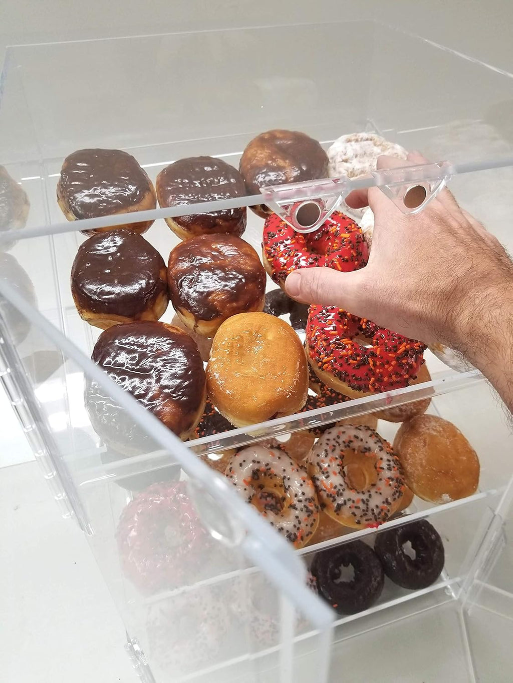3 trays Pastry Display Case P9728