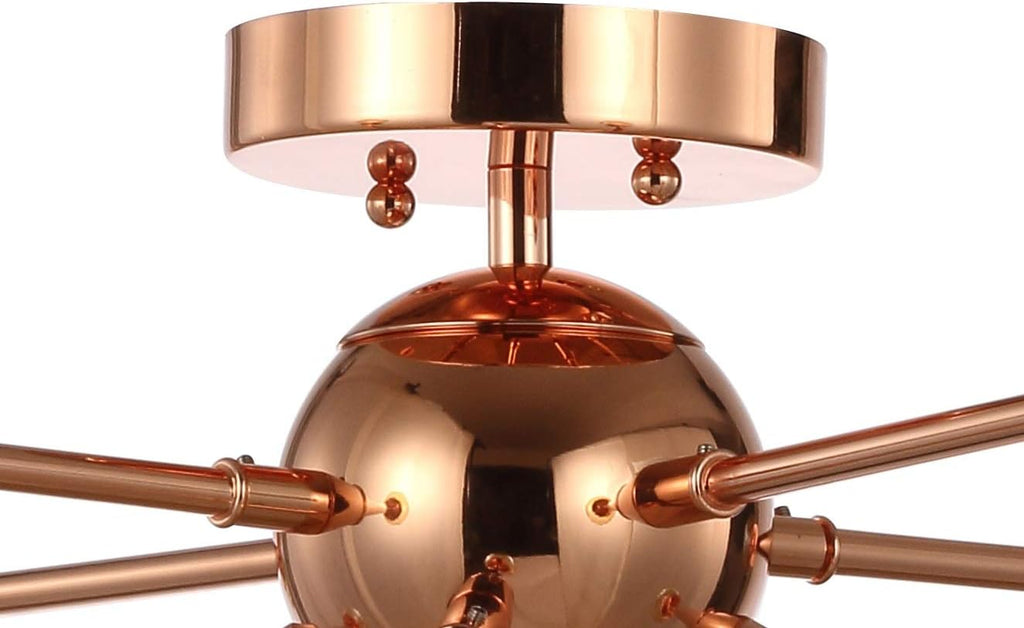 Copper 8-Light LED Flush Mount Q240