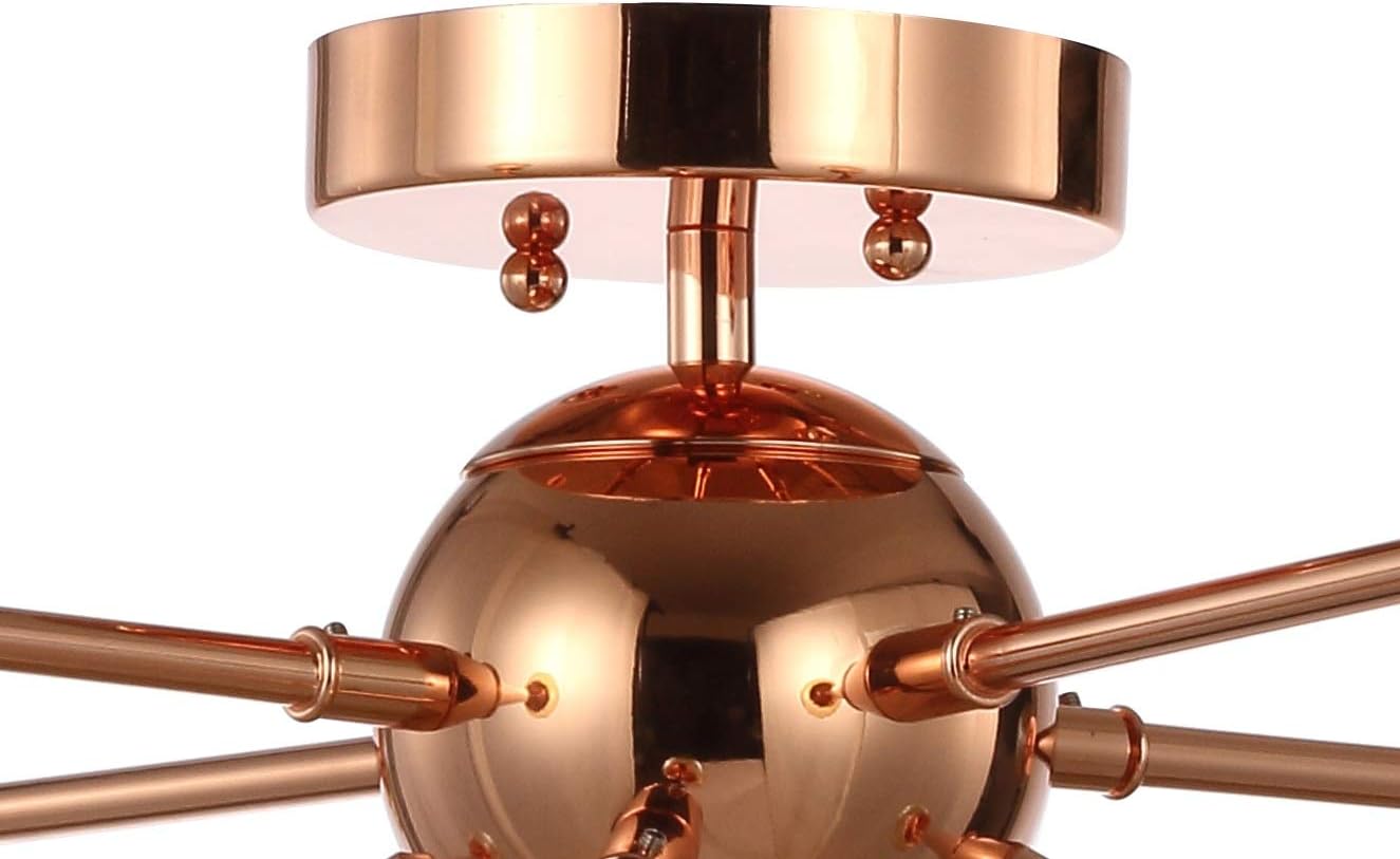 Copper 8-Light LED Flush Mount Q240
