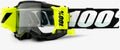 Motocross & Mountain Biking Goggles with Cleaning Film System, Black, Clear Lens, Pack of 2 R3761