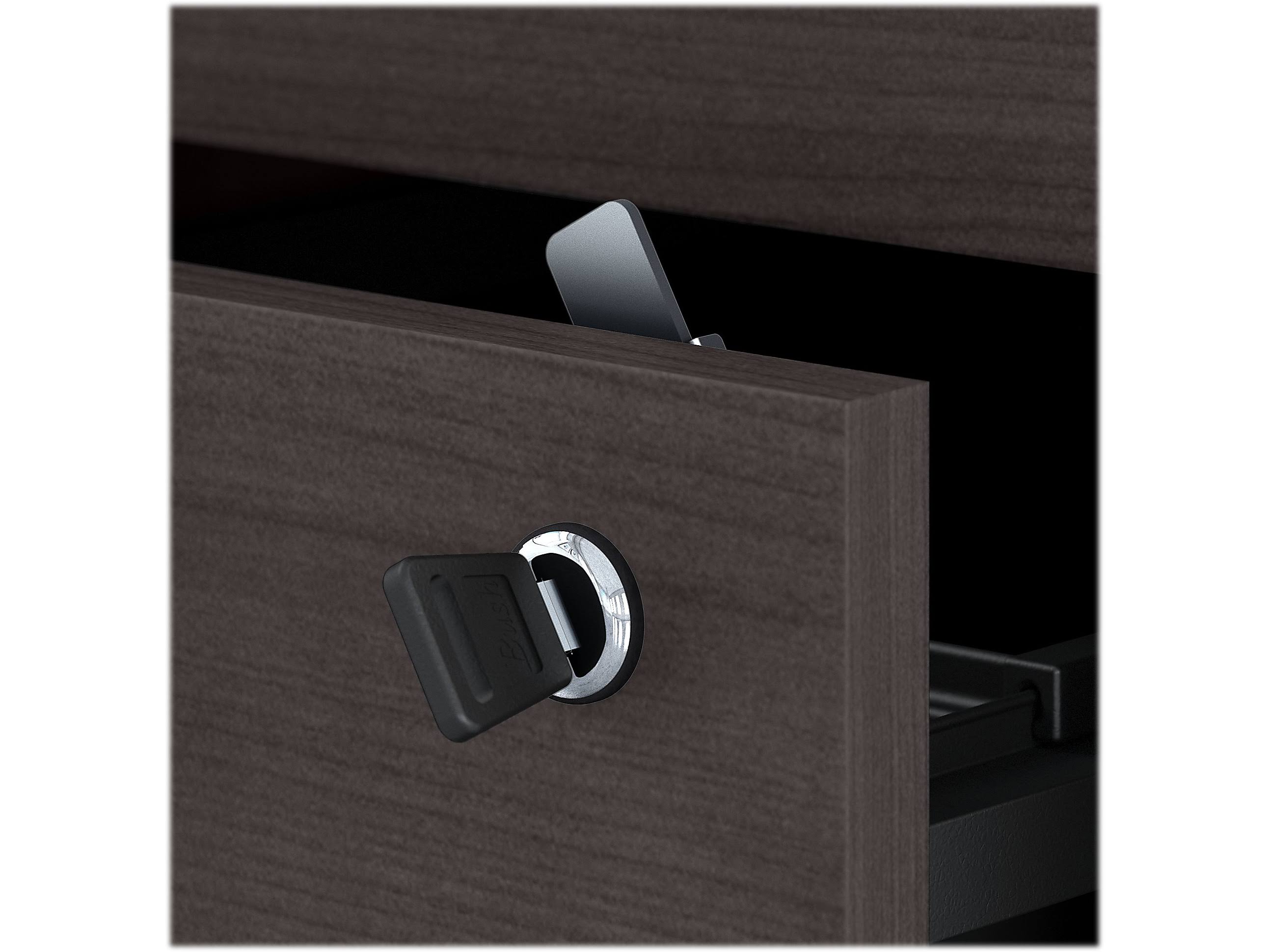 Storm Gray 2 Drawer File Cabinet H48122