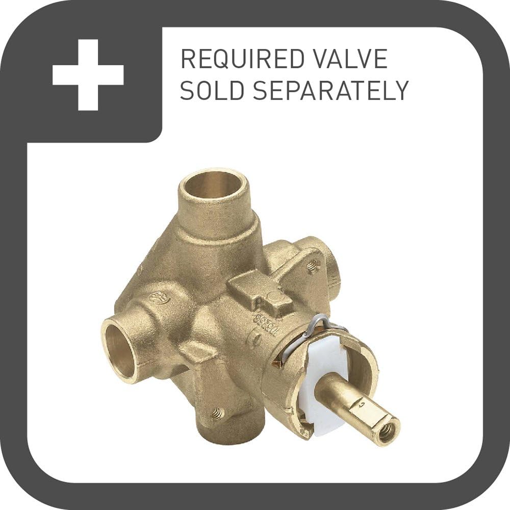 Brushed Nickel Tub and Shower Valve Trim Kit, Pack of 2 H620023