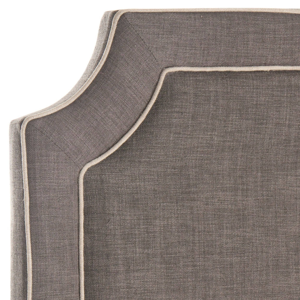Charcoal Light Grey Full Headboard X889682