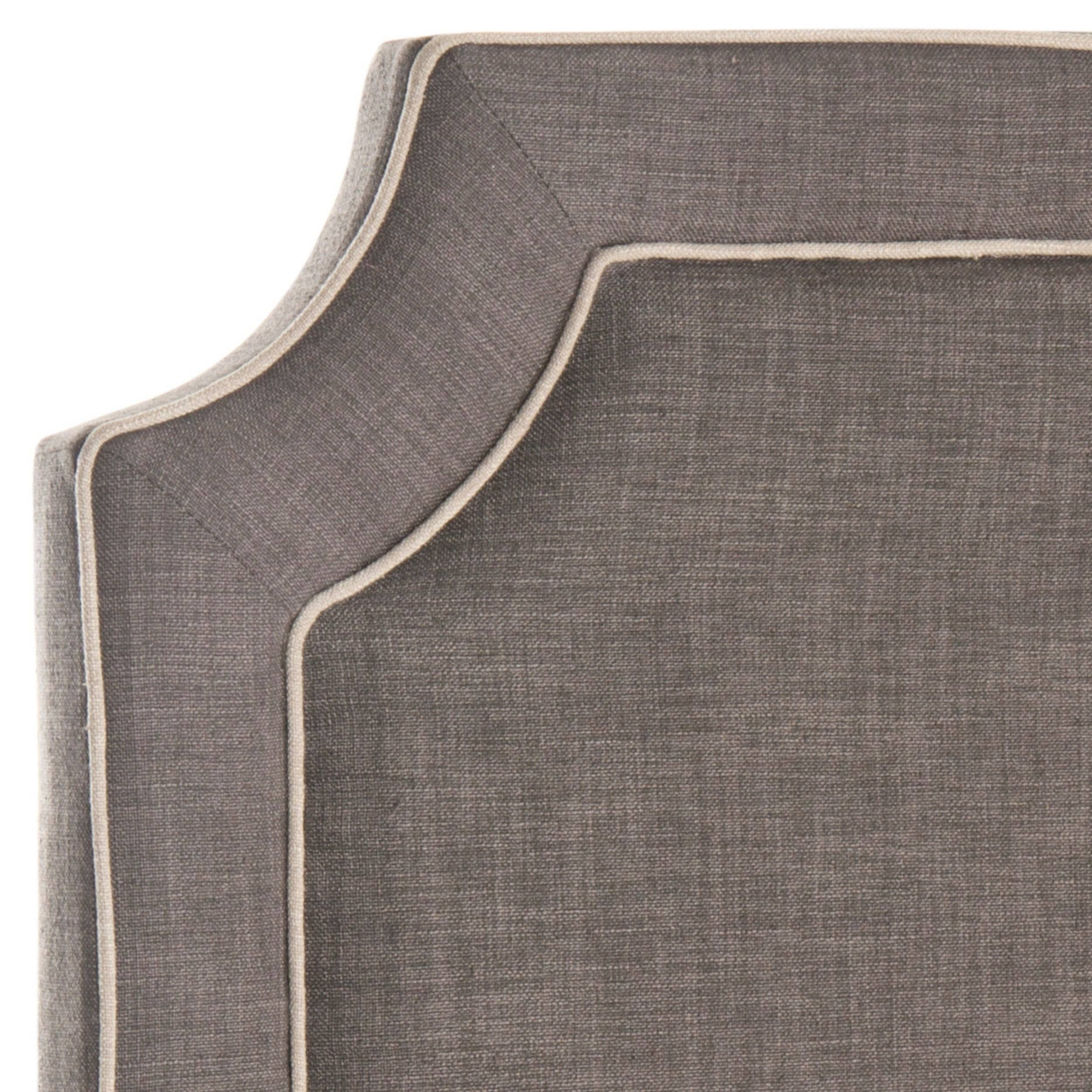 Charcoal Light Grey Full Headboard X889682