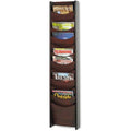 12-Pocket Wood Magazine Rack K392059