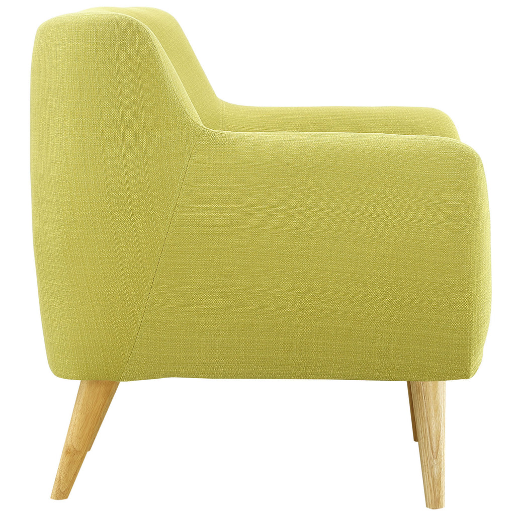 Wheatgrass Upholstered Fabric Armchair T6067