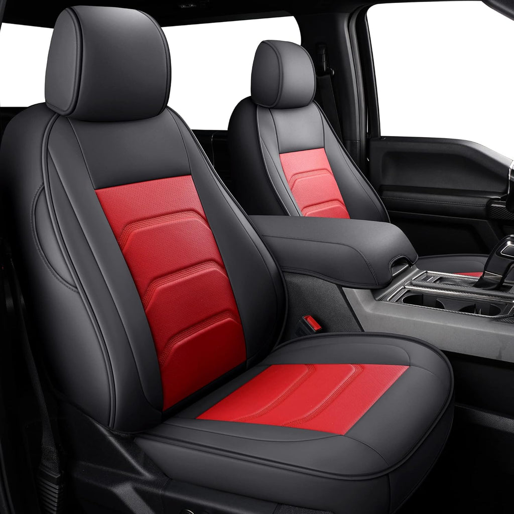 Faux Leather Full Coverage Car Seat Covers Full Set H68833