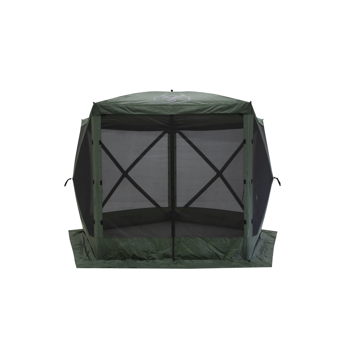 Alpine Green 5-Sided Portable Gazebo with 3pk Wind Panels M364764