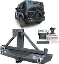 Texture Black Rear Bumper with Tire Carrier for JEEP Wrangler JK X513797