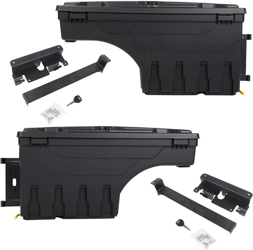 Truck Bed Storage Box Tool Box Lockable Storage Box H6365