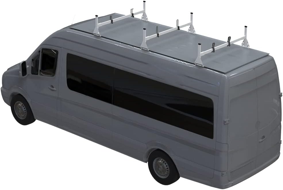 3 Bar Rain-Gutter Mount Roof Rack H280