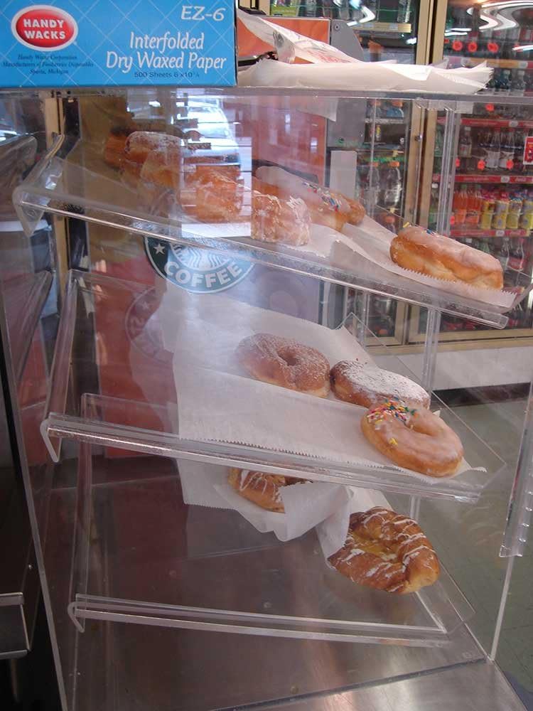 3 trays Pastry Display Case P9728
