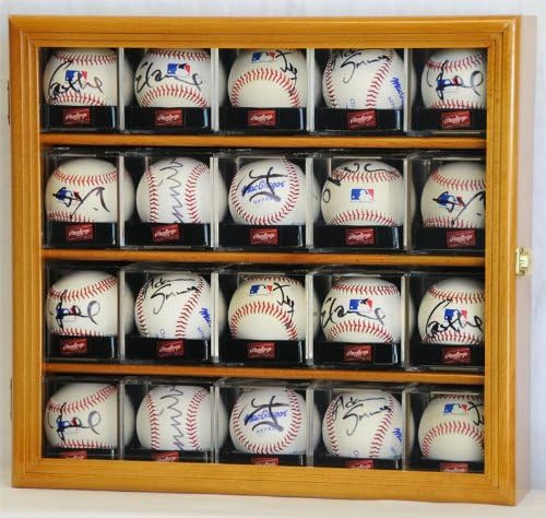 Black Acrylic Baseball Display Case with UV Protection W69817