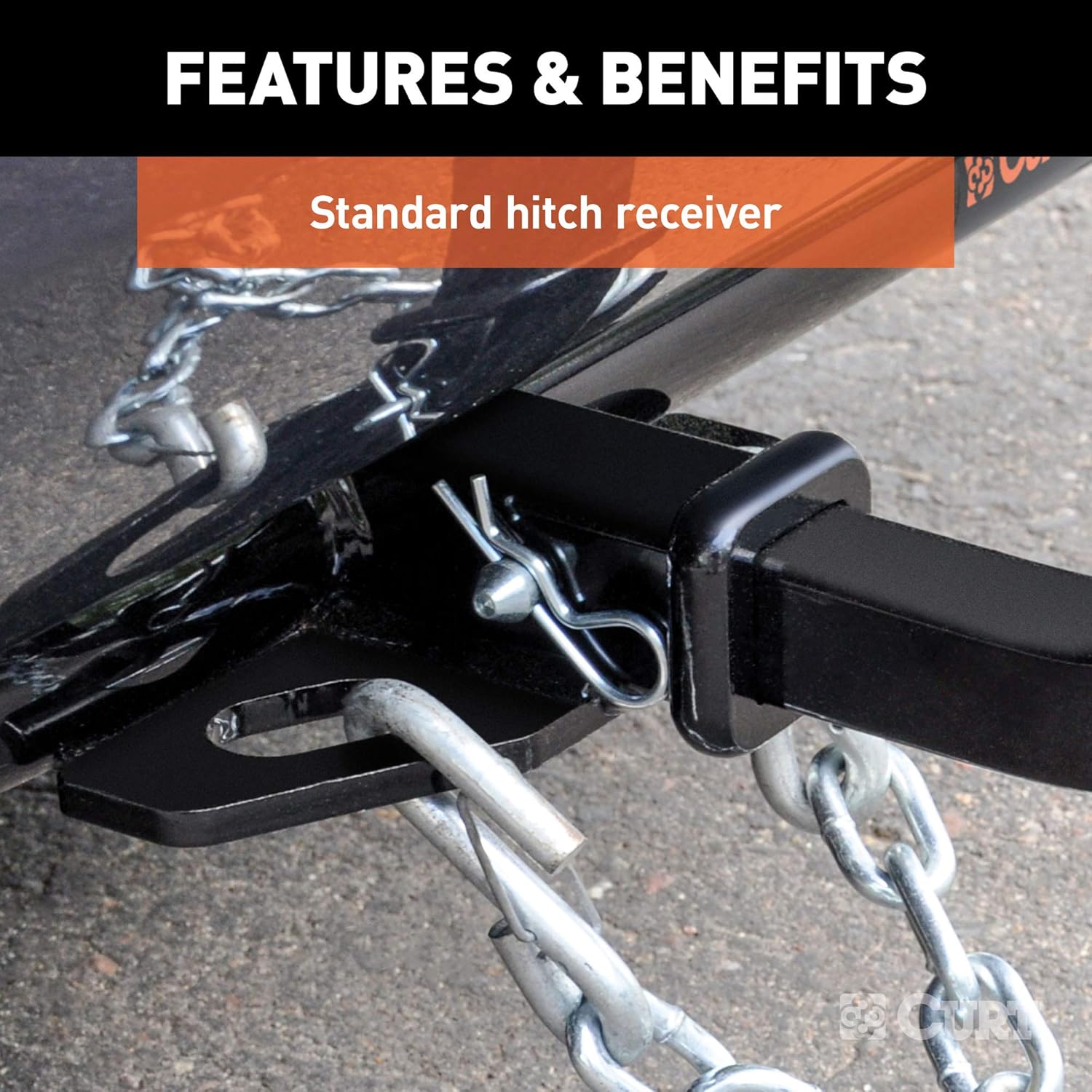 Class 1 Trailer Hitch with Ball Mount, 1-1/4-In Receiver P5155