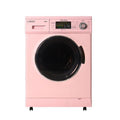 13lbs Combo Washer Dryer with Portability Kit D3378