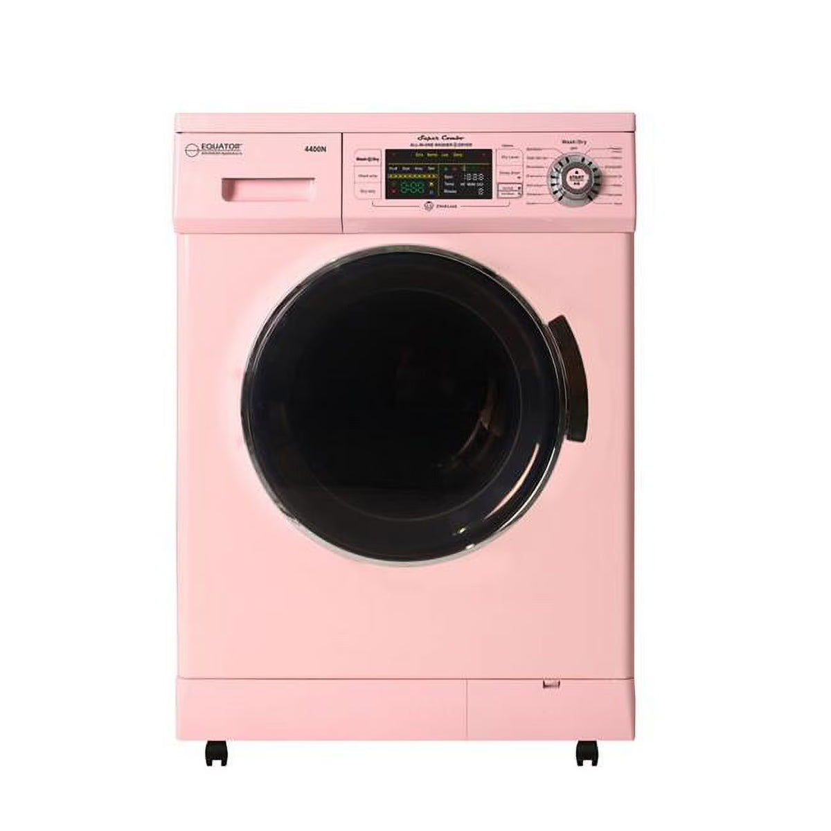 13lbs Combo Washer Dryer with Portability Kit D3378