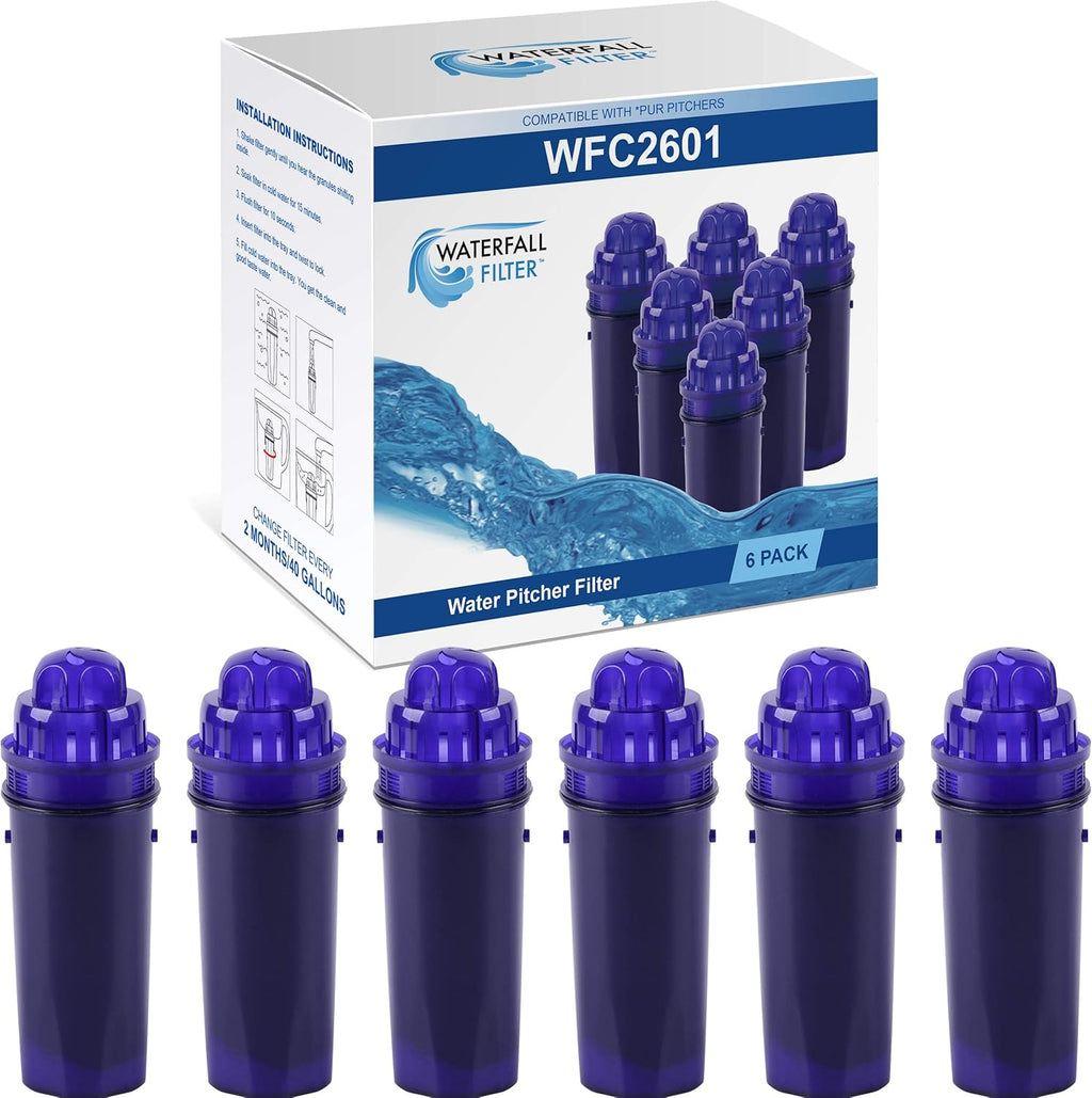 Water Filter Replacement Pitcher Filters (Pack of 6) Z882364