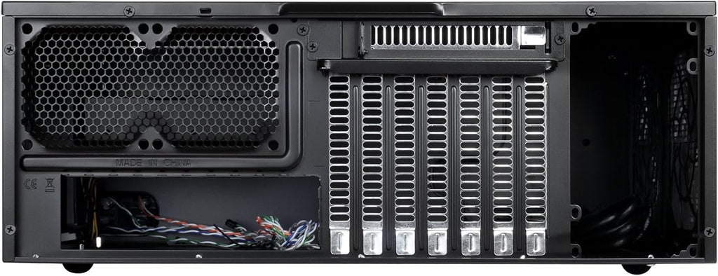 SilverStone Technology GD09B Home Theater Computer Case with Faux Aluminum Design for ATX/Micro-ATX Motherboards Q91907