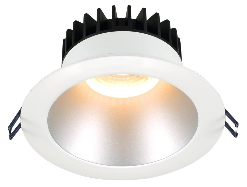Silver 6 inch Round Recessed LED Trim H909586