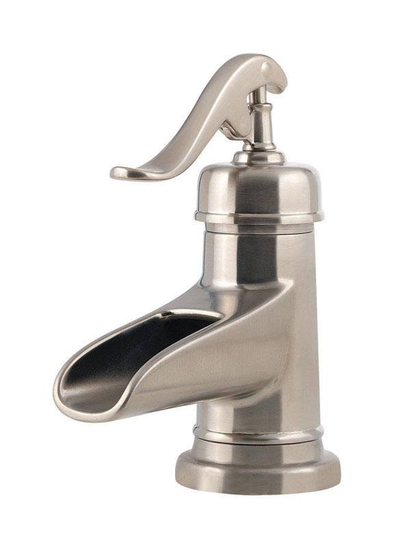 Brushed Nickel Single-Handle Bathroom Faucet R249932
