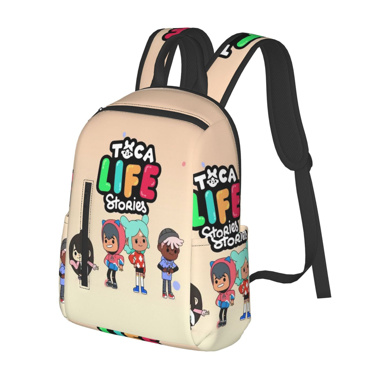 Lightweight Unisex School Backpack for Kids Teens Adult H7303
