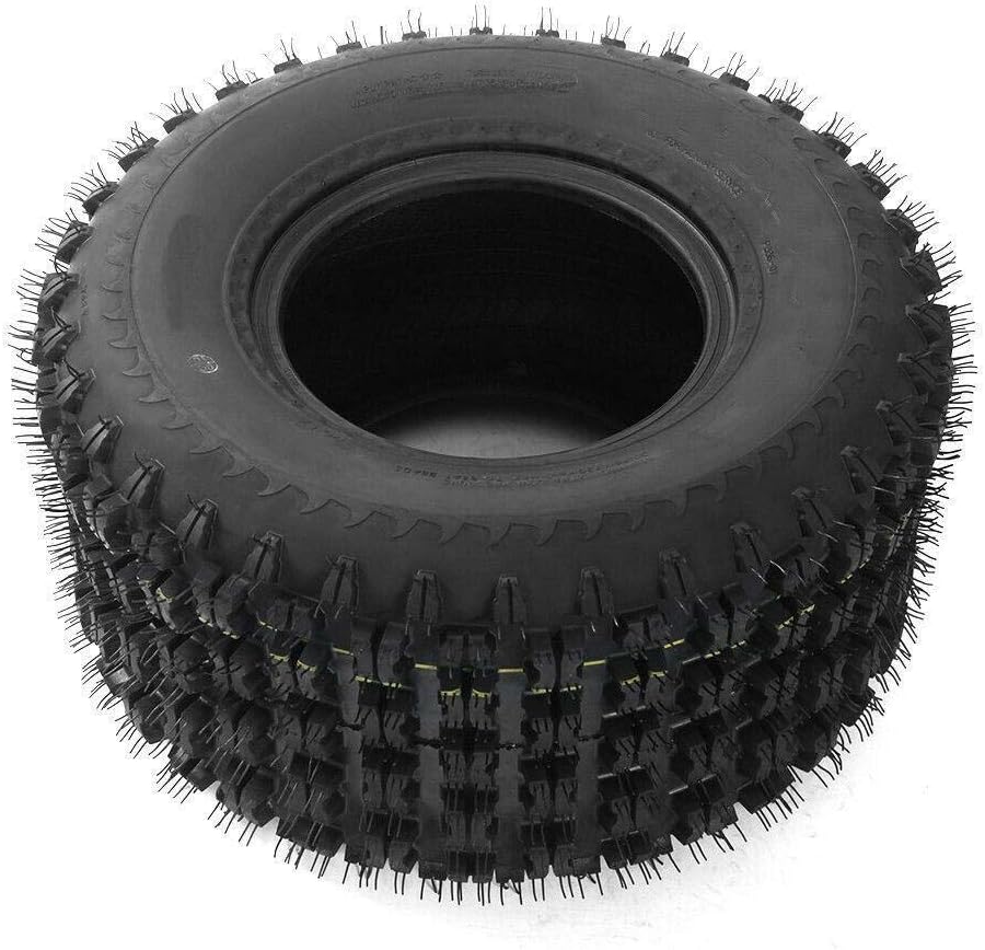 Set of 2 20x10-10 Turf Tires Lawn Mower Garden 4PR Tubeless Tires M238744