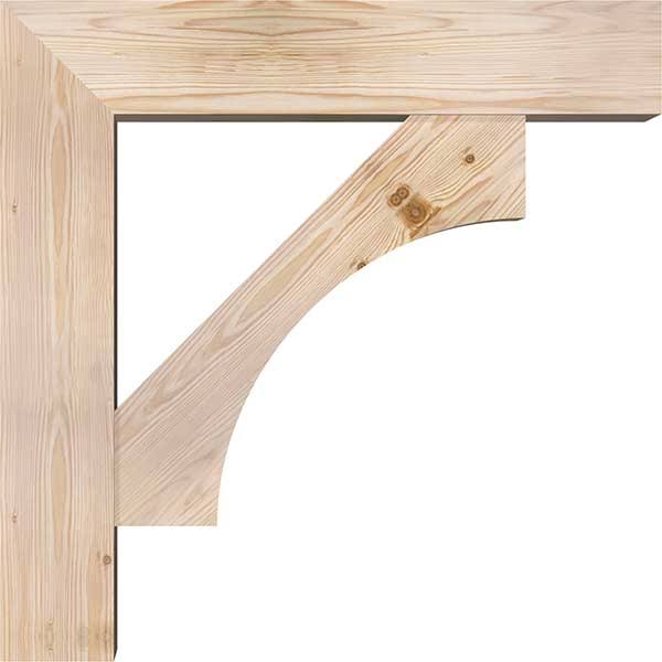 7 1/2x22W x 32x22D x 32x22H Douglas Fir Bracket U557