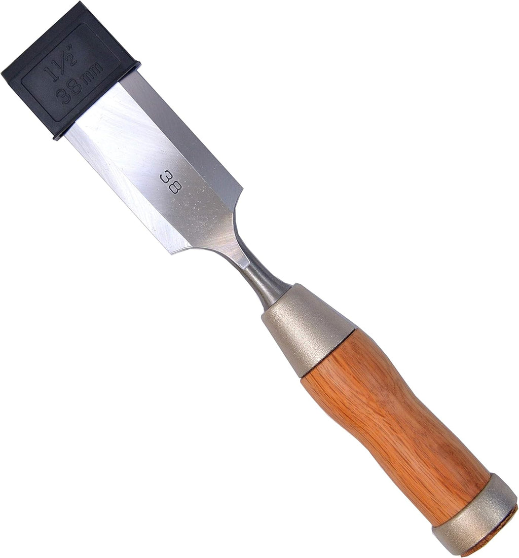 6 Pcs Japanese Wood Chisel Set with Carrying Case B882