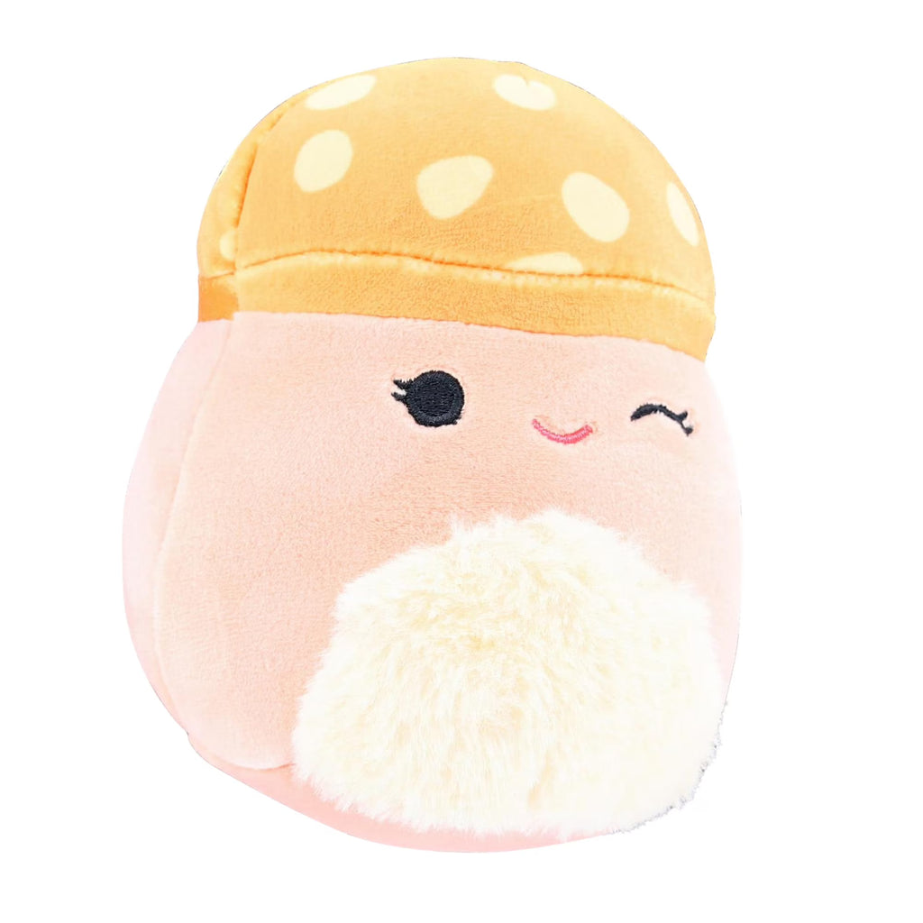 5 Inch Orange Mushroom Plush G5261