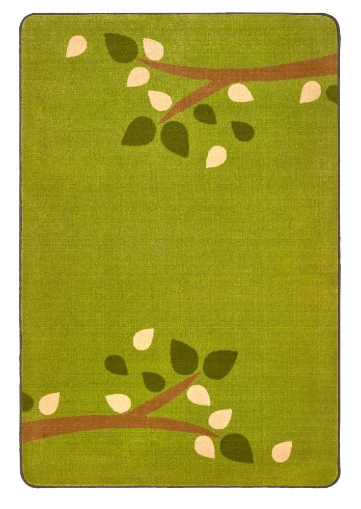 Green 4x6 Rectangle Carpets for Kids H53186