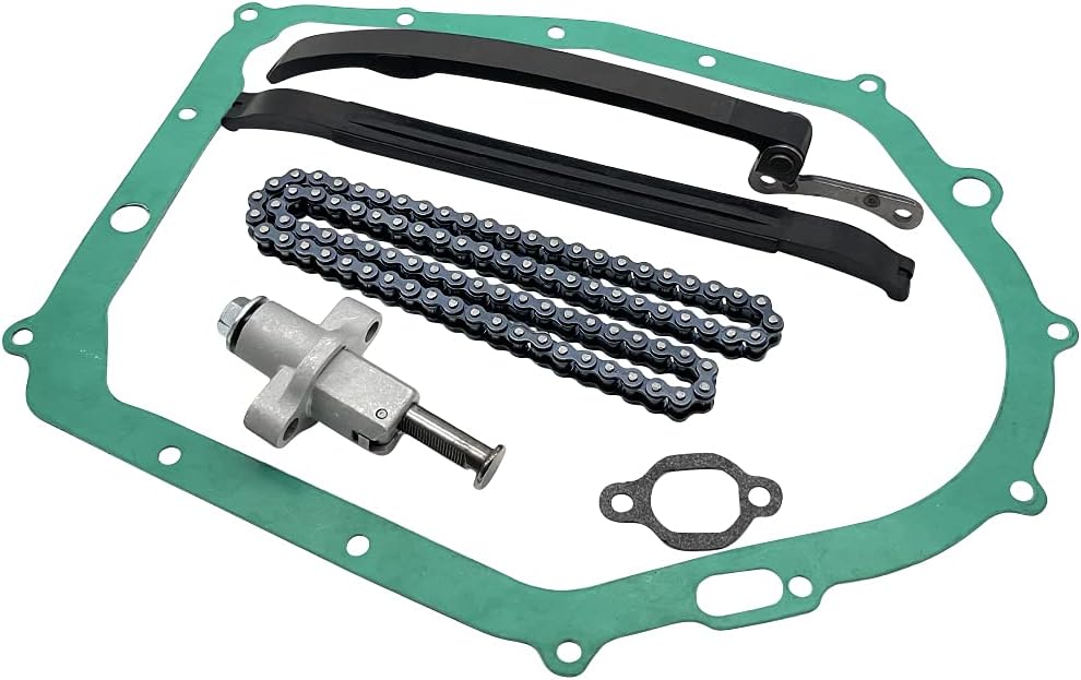 Cam Timing Chain Guides Tensioner Cover Gasket for Yamaha Warrior 350 YFM350X Raptor 350 YFM350R Big Bear 350 Moto-4 1987-2013 S3498