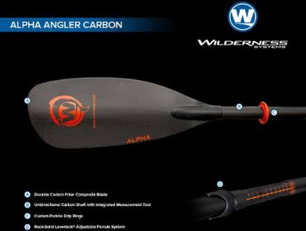 Carbon Paddle 240-260 cm L562