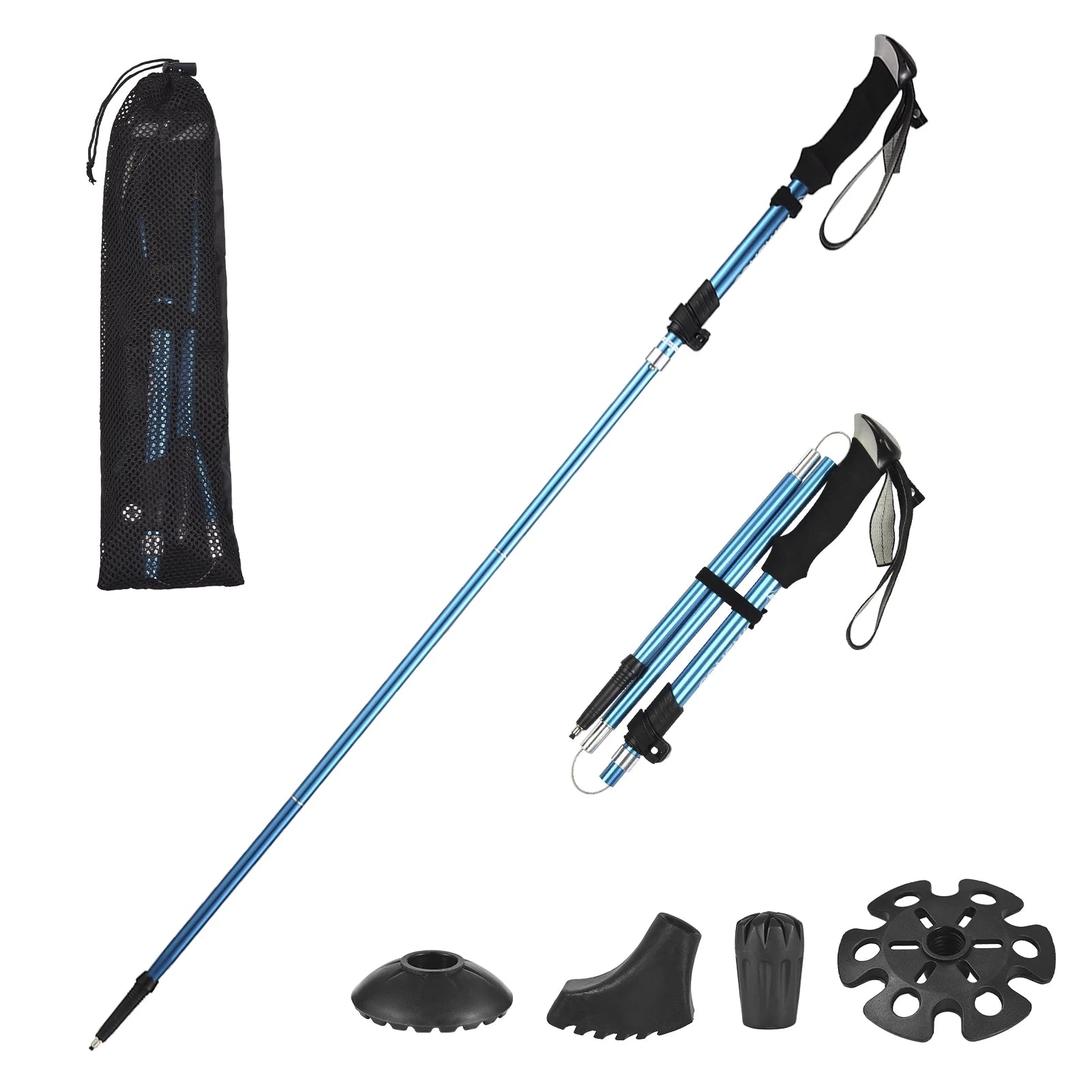 Blue Adjustable Trekking Pole J52587