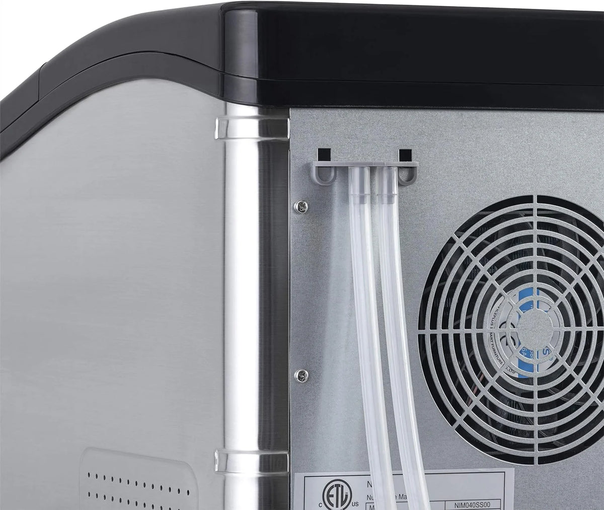 Black Silver Nugget Ice Maker H58327