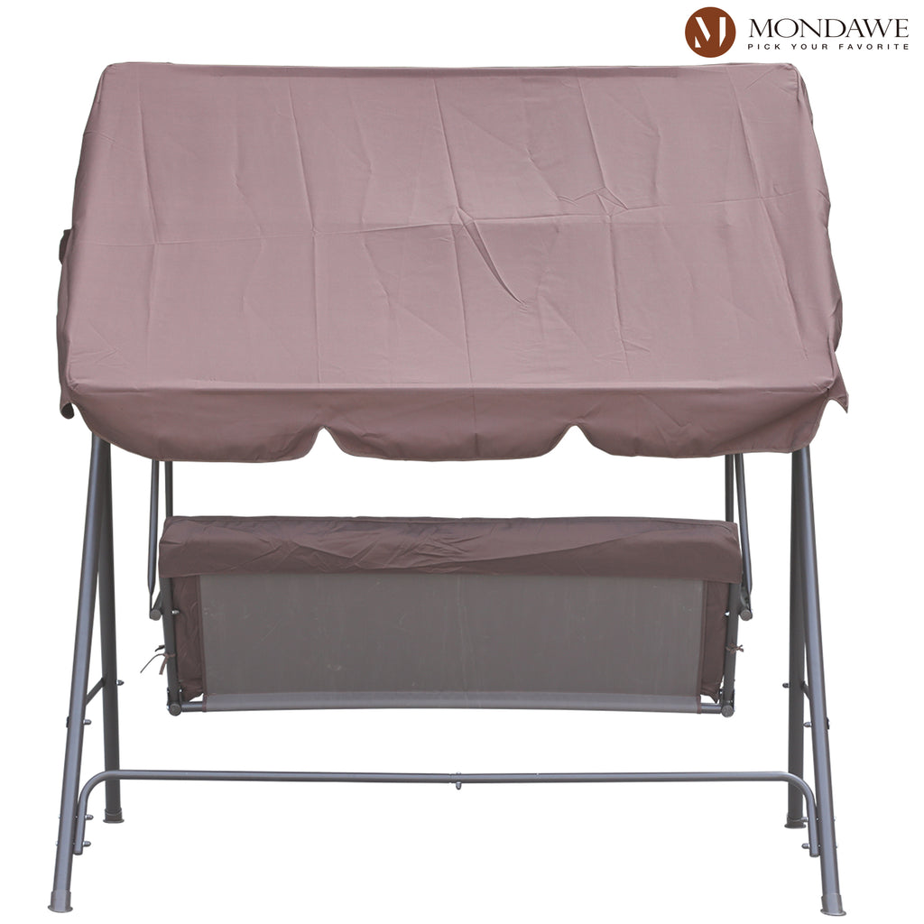 Freestanding Patio Swing Chair with Canopy V7357
