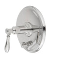 Satin Brass Tub and Shower Diverter Plate with Handle A413981